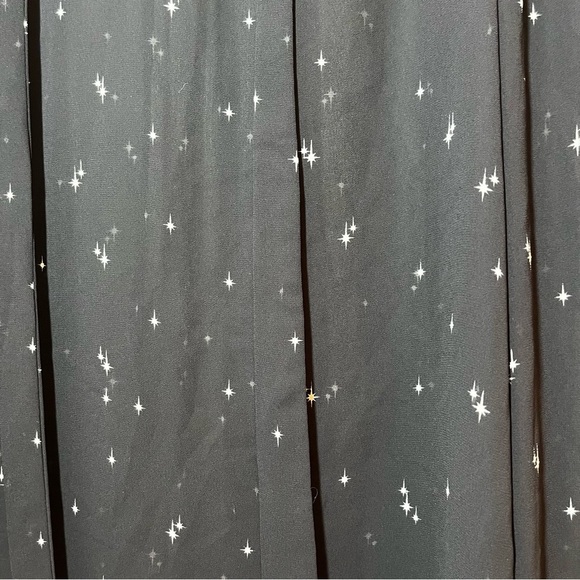 HOBBS LONDON Black Sheer Blouse with White Accents Size 6 - Picture 4 of 5